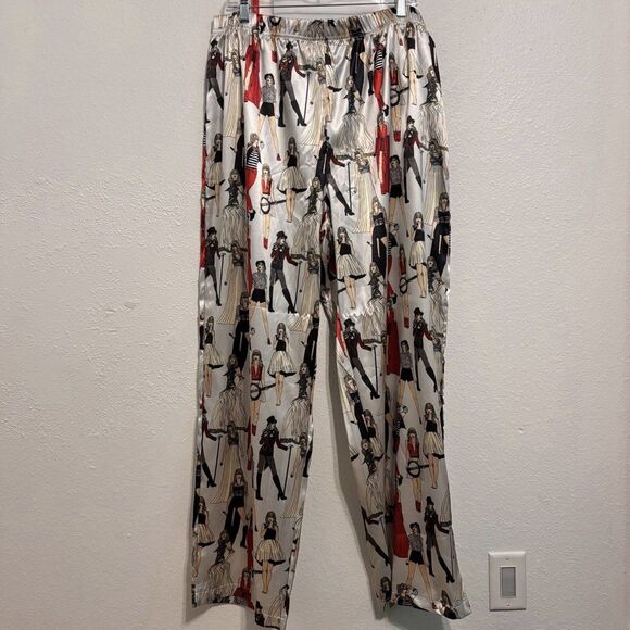 Taylor Swift‎ Eras Tour Silky Pajamas Set 3X Taylor Swift Swiftly Lounge Wear - Picture 3 of 9